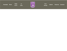 Tablet Screenshot of lacasavioleta.com